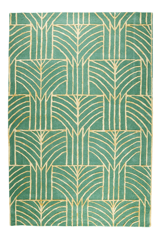 Mistletoe Green Art Deco